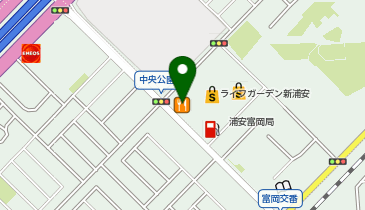 ジョリーパスタ ライフガーデン新浦安店の地図画像