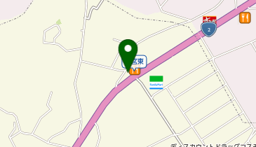 ジョリーパスタ 東尾道店の地図画像