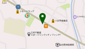 ジョリーパスタ 仙台泉店の地図画像