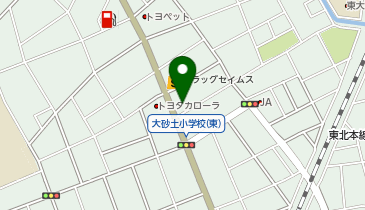 華屋与兵衛 大宮本郷店の地図画像