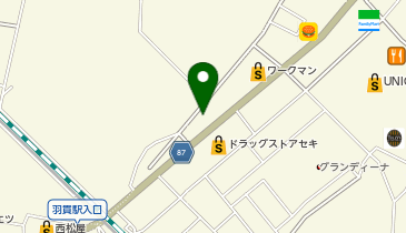 久兵衛屋 伊奈学園前店の地図画像