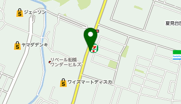 壱鵠堂 船橋夏見台店の地図画像