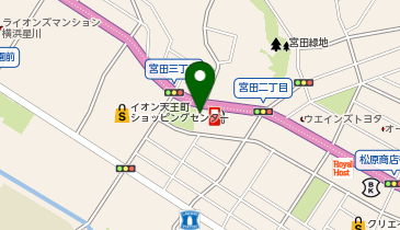 伝丸 天王町店の地図画像