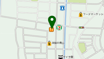 はま寿司 真岡店の地図画像