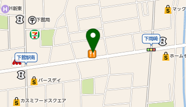 はま寿司 下館店の地図画像