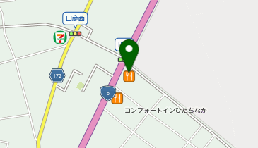 はま寿司 ひたちなか田彦店の地図画像