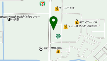 はま寿司 フォレオせんだい宮の杜店の地図画像