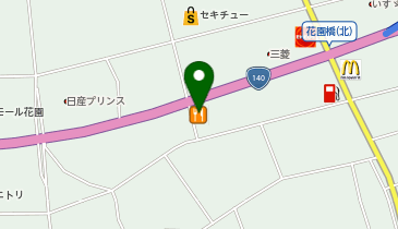 はま寿司 花園IC店の地図画像