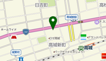 はま寿司 大分高城店の地図画像