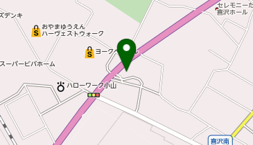 はま寿司 小山喜沢店の地図画像