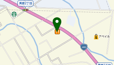 はま寿司 大田原美原店の地図画像