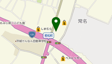 はま寿司 土浦若松店の地図画像