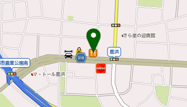 はま寿司 鹿浜店の地図画像