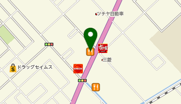 はま寿司 東金店の地図画像