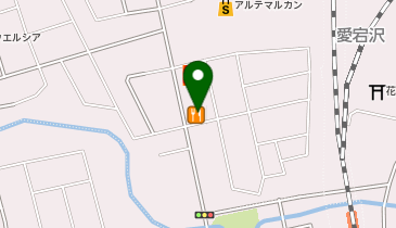 はま寿司 花巻桜台店の地図画像