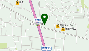 はま寿司 草加花栗店の地図画像