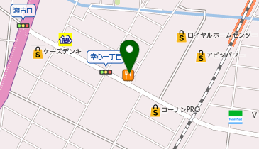 はま寿司 新守山店の地図画像