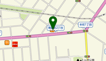 はま寿司 北見店の地図画像