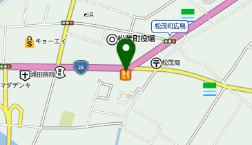 はま寿司 徳島松茂店の地図画像