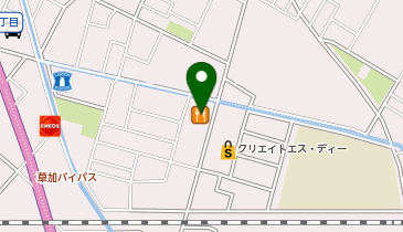 はま寿司 越谷七左店の地図画像