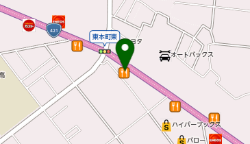 はま寿司 東近江八日市店の地図画像