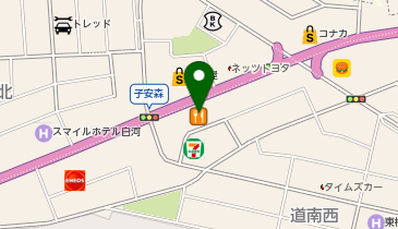 はま寿司 4号白河店の地図画像