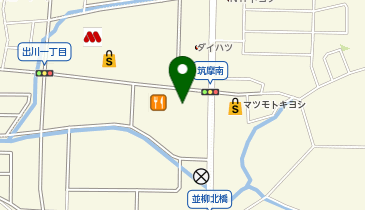はま寿司 松本出川店の地図画像