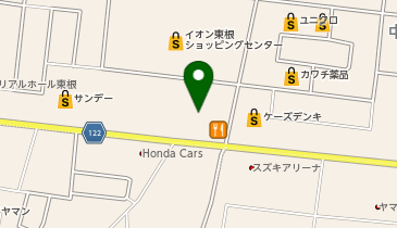 はま寿司 東根店の地図画像