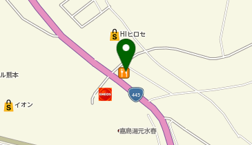 はま寿司 熊本嘉島店の地図画像