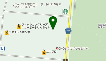 はま寿司 ニューポートひたちなか店の地図画像