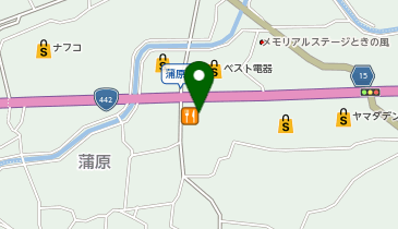 はま寿司 八女蒲原店の地図画像
