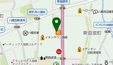 はま寿司 イオンタウン黒崎店の地図画像