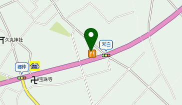 はま寿司 田原店の地図画像