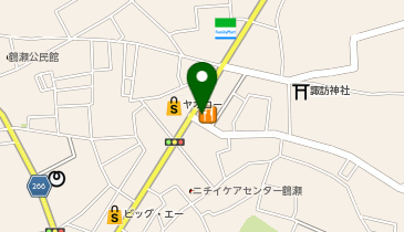 はま寿司 富士見羽沢店の地図画像