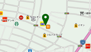 はま寿司 福島矢野目店の地図画像