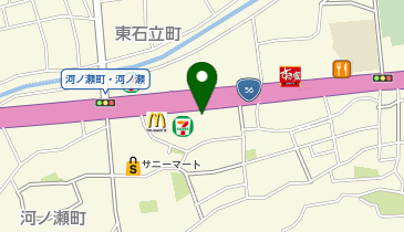 はま寿司 高知河ノ瀬店の地図画像