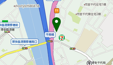 はま寿司 博多千代店の地図画像