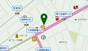 はま寿司 三原店の地図画像