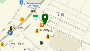 はま寿司 ウニクス伊奈店の地図画像