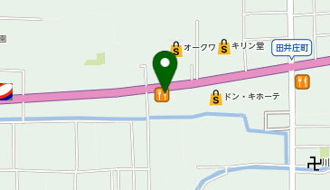 はま寿司 天理店の地図画像