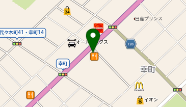 はま寿司 江別店の地図画像