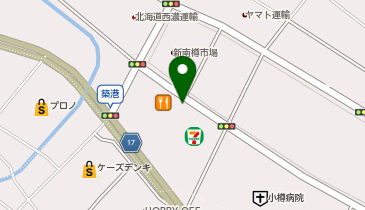 はま寿司 小樽築港店の地図画像