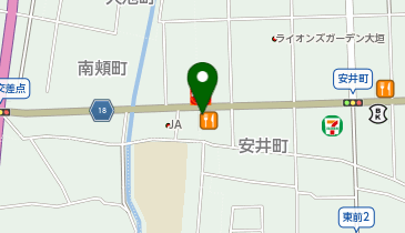 はま寿司 大垣安井店の地図画像