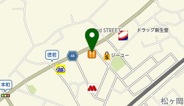 はま寿司 中間店の地図画像