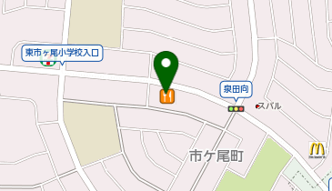はま寿司 横浜市ヶ尾店の地図画像