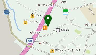 はま寿司 浦添城間店の地図画像
