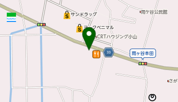 はま寿司 小山雨ヶ谷店の地図画像