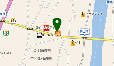 はま寿司 霧島国分野口店の地図画像