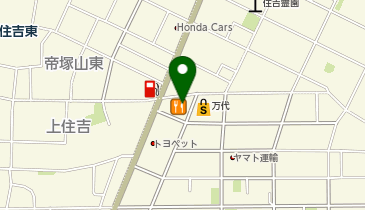 はま寿司 大阪南住吉店の地図画像