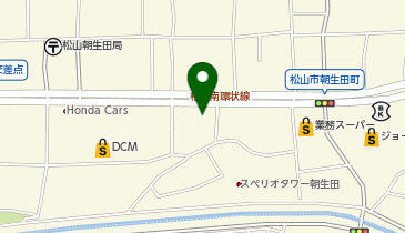 はま寿司 松山朝生田店の地図画像